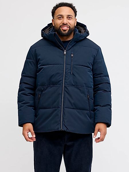 Jack & Jones PlusSize Steppjacke "JJEOWEN PUFFER SN PLS" mit Kapuze günstig online kaufen