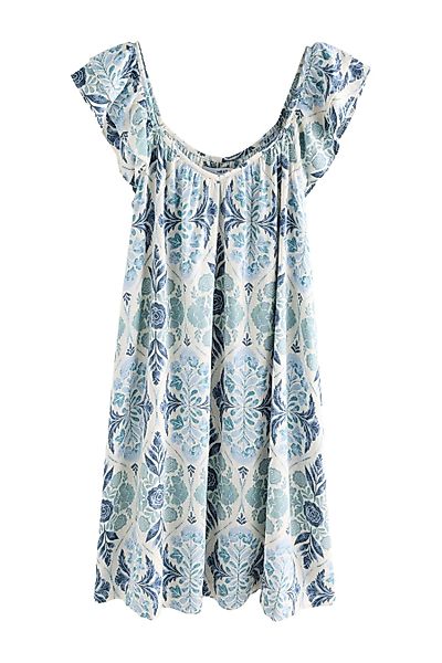 Next Minikleid Minikleid mit V-Ausschnitt und günstig online kaufen
