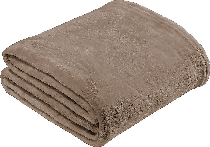 Wohndecke Wohndecke "Amarillo", REDBEST, Fleece Uni günstig online kaufen