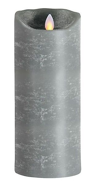 SOMPEX LED-Kerze Flame LED Kerze grau 23cm (Kerze), fernbedienbar, integrie günstig online kaufen