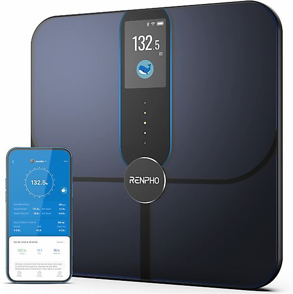 Renpho Körper-Analyse-Waage "Elis Nova WIFI Smart Body Scale A031" Smarte A günstig online kaufen