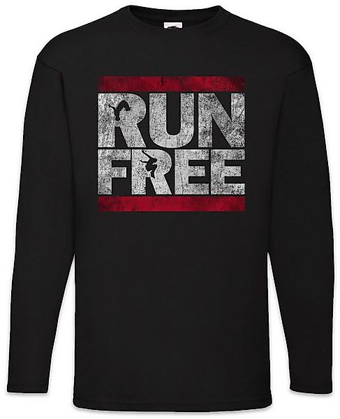 Urban Backwoods Langarmshirt Run Free Langarm T-Shirt Parcours Parkour Spor günstig online kaufen