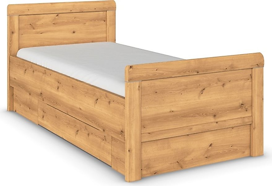 rauch Stauraumbett »Bett Einzelbett Stollenbett Bettkästen EVELYN«, in Komf günstig online kaufen