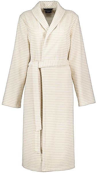 Cawö Damenbademantel Damen Bademantel mit Schalkragen, Midi, Baumwolle, Sch günstig online kaufen