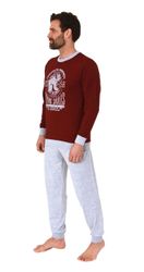 Normann Pyjama Herren langarm Schlafanzug mit günstig online kaufen