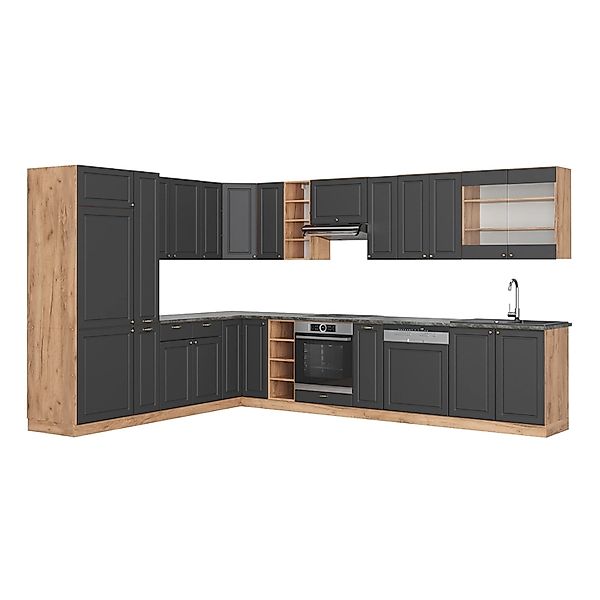 Vicco Unterschrank R-Line, Bordeaux Hochglanz/Anthrazit, 40 günstig online kaufen