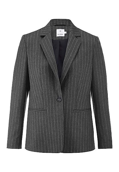 Hessnatur Longblazer Nadelstreifen Regular aus reiner günstig online kaufen