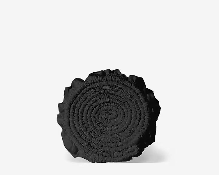 Sandiik Spannbettlaken Musselin Spannbettlaken mit Gummizug in Pure Schwarz günstig online kaufen