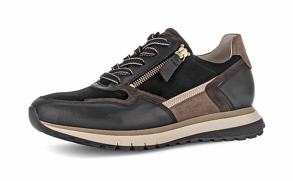 Gabor Keilsneaker "TURIN", Freizeitschuh, Halbschuh, Schnürer in Komforweit günstig online kaufen