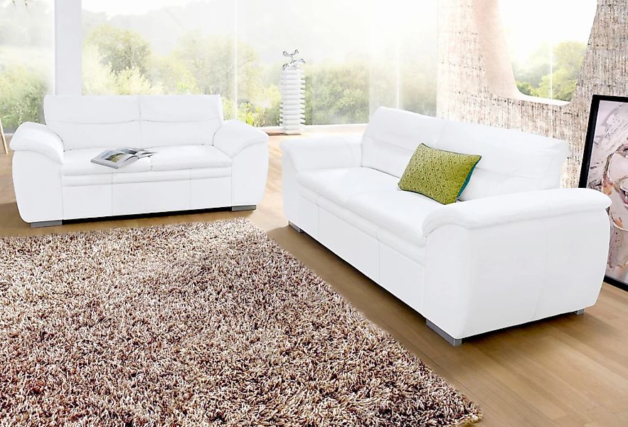 COTTA Polstergarnitur "Leandra", Set bestehend aus: 2-Sitzer & 2,5-Sitzer günstig online kaufen