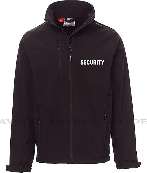 PAYPER Softshelljacke SECURITY auf Brust und günstig online kaufen
