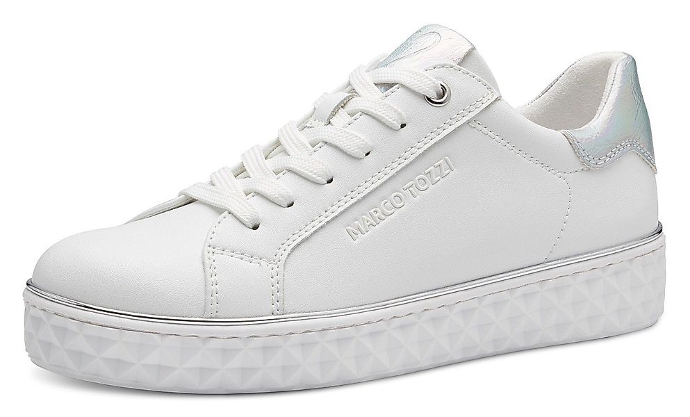 MARCO TOZZI Plateausneaker mit tollen Metallic-Details, günstig online kaufen