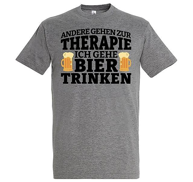 Youth Designz T-Shirt Bier Therapie Herren günstig online kaufen