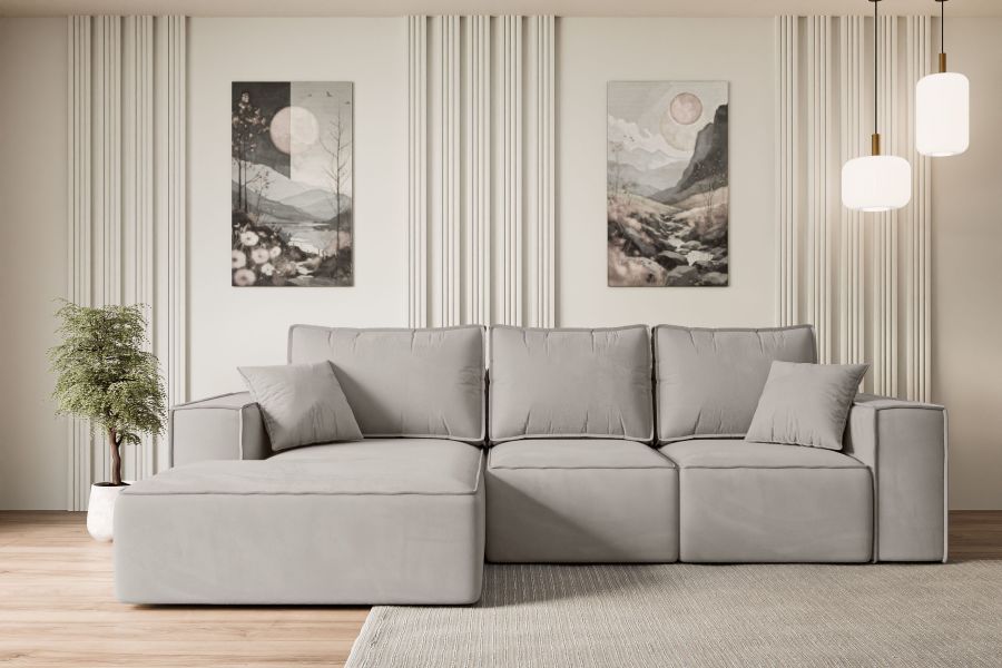 ALTDECOR Ecksofa SERRA-L-S, Couch mit Schlaffunktion, günstig online kaufen