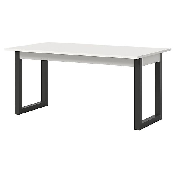 Inn.Furn Esstisch Weiß Grau 150 - 190 cm Ausziehbar Eldon günstig online kaufen