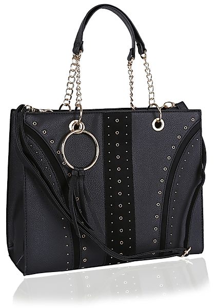Sarcia.eu Handtasche Große schwarze Tasche günstig online kaufen