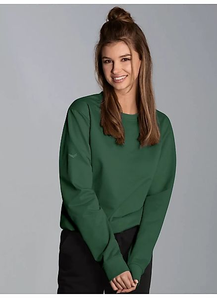 Trigema Sweatshirt "TRIGEMA Sweatshirt aus Biobaumwolle" günstig online kaufen
