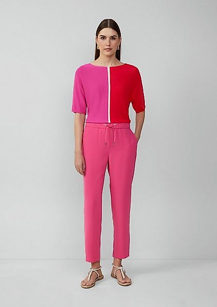 s.Oliver 7/8-Hose Hose Jogpants aus Crêpe mit Elastikbund und Tunnelzug günstig online kaufen