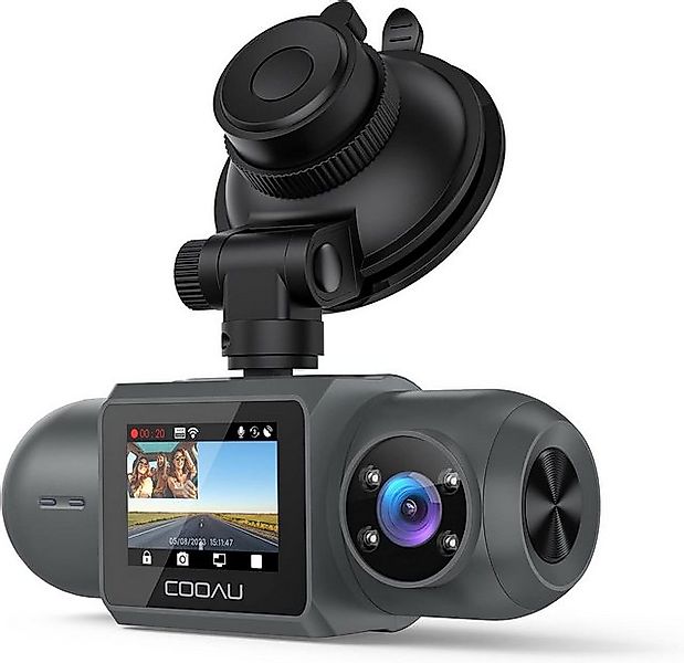 COOAU 2.5K + 1080P Dashcam Auto Vorne und innen WiFi Dash Cam Dashcam (WLAN günstig online kaufen