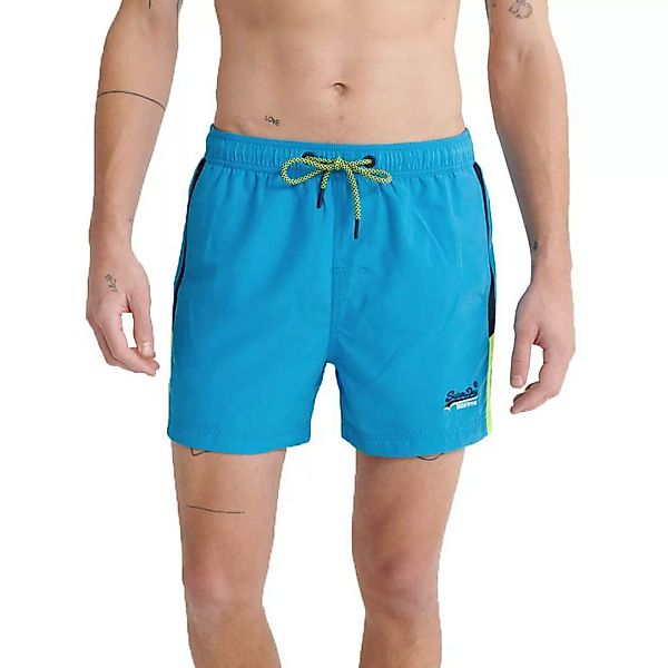 Superdry Beach Volley Badehose 2XL Hawaii Blue günstig online kaufen