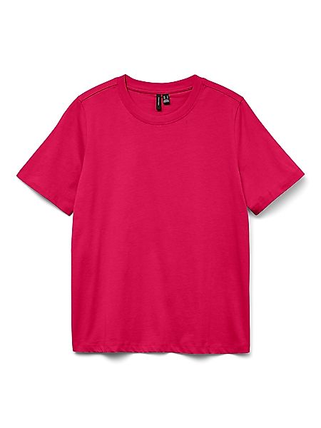 Vero Moda Kurzarmshirt "VMPAULINA SS T-SHIRT GA JRS NOOS" Baumwolle, regula günstig online kaufen
