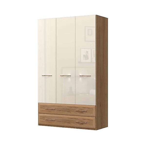 OTTO home Kleiderschrank "Gala, beige hochglänzend UV lackiert, kratzfest, günstig online kaufen