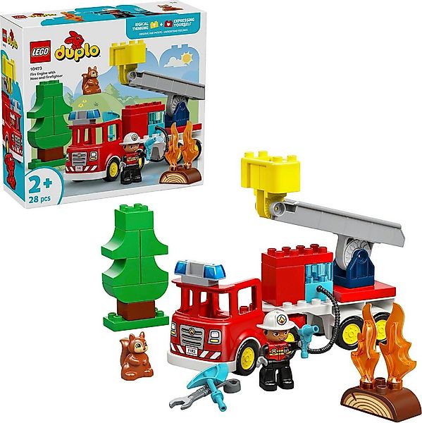 LEGO® Löschauto mit Schlauch und Feuerwehrmann (10473), LEGO DUPLO Town Kon günstig online kaufen