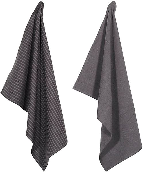 PAD Geschirrtuch "FIORA VS. LEDA" 100% Baumwolle, 50x70 cm, Uni Farben günstig online kaufen