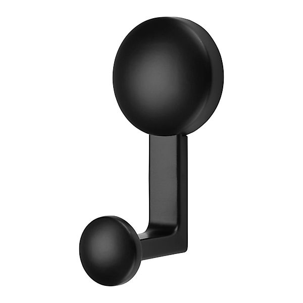 SOTECH Garderobenhaken GRIO Höhe 96 mm x Breite 45 mm Schwarz Matt Aus Zink günstig online kaufen