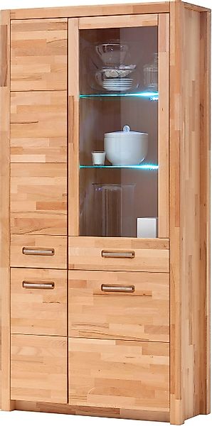 MCA living Vitrine »Fenja Kombivitrine, Glasvitrine, Standvitrine« Set, 1 S günstig online kaufen