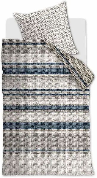 Rivièra Maison Bettwäsche »Rattan Stripes« 2 Stk. tlg. günstig online kaufen