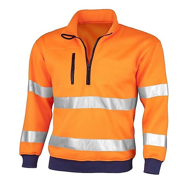 Qualitex Workwear Sweatshirt Sweatshirt "signal" warnorange, Gr. XXL günstig online kaufen