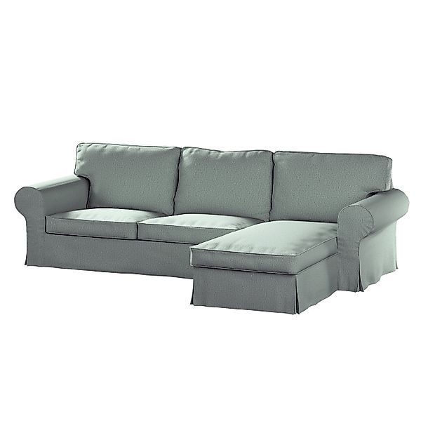 Bezug für Ektorp 2-Sitzer Sofa mit Recamiere, eukalyptusgrün, Ektorp 2-Sitz günstig online kaufen