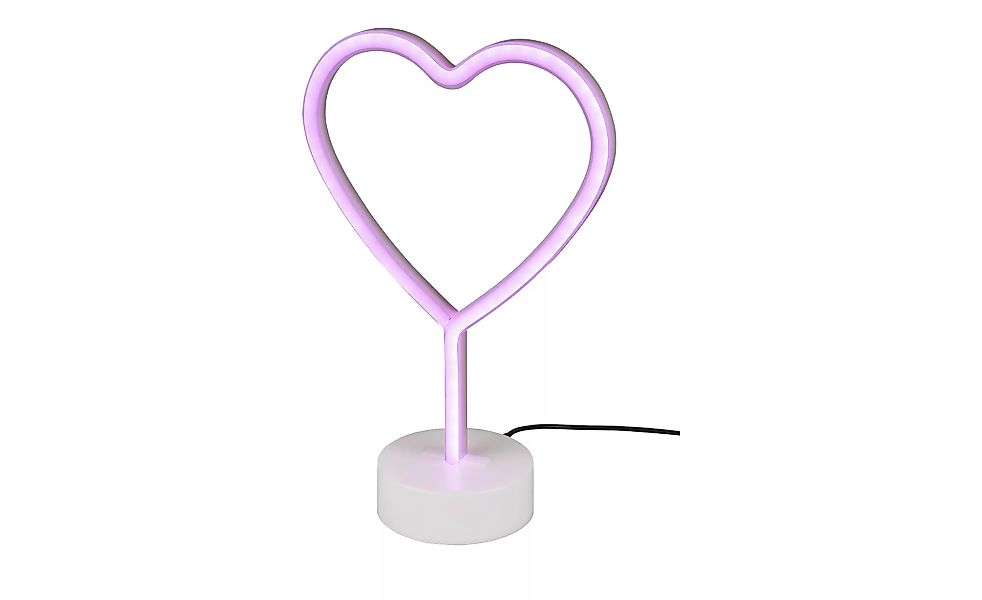 Reality LED Tischleuchte Heart 29,6 cm x 20 cm x 8,5 cm Weiß günstig online kaufen