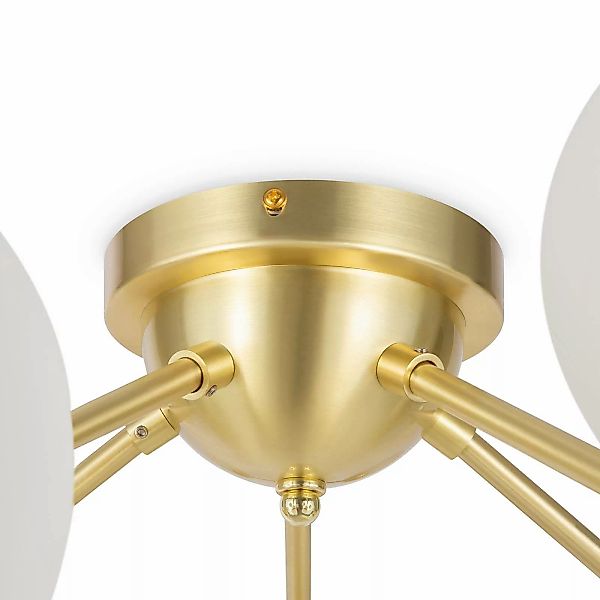 Maytoni Dallas Deckenlampe 20-flammig, Höhe 25 cm, gold günstig online kaufen