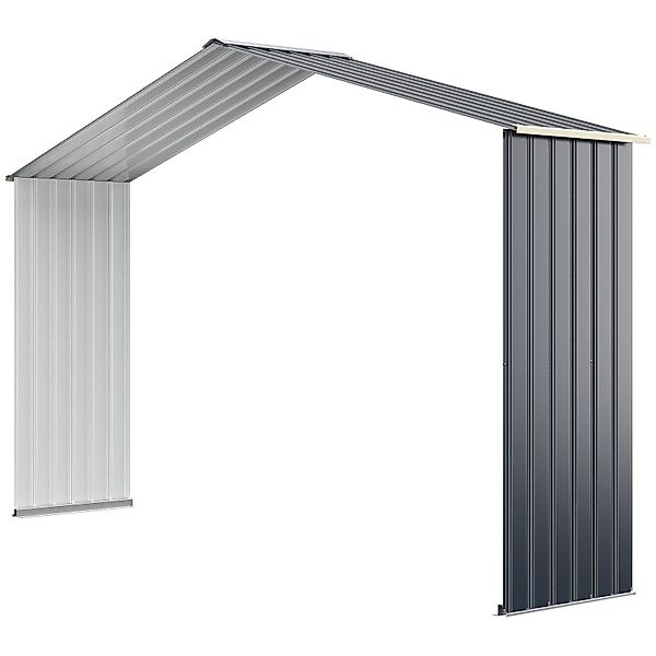 COSTWAY Gerätehaus, BxT: 340x64 cm, (1 günstig online kaufen