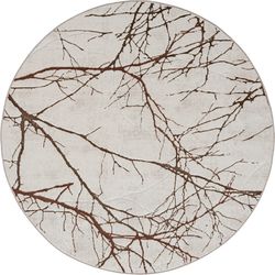 merinos Teppich »Creation 50055« rund 10 mm Höhe elegant, glänzend, Kurzflo günstig online kaufen