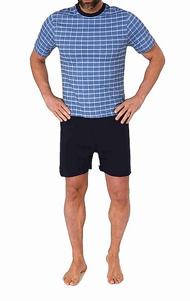 Normann Care Pyjama Herren Pflegeoverall kurzarm mit Reissverschluss am Rüc günstig online kaufen