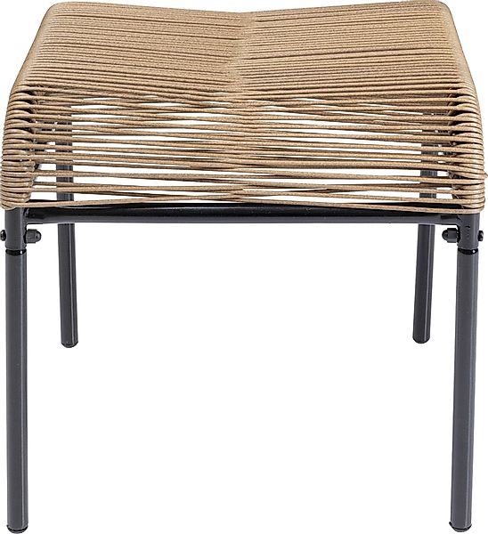 Kare Design Gartenlounge-Hocker Hocker Acapulco Natur günstig online kaufen