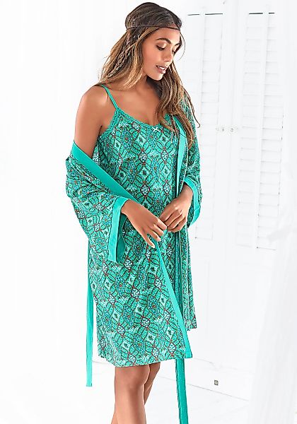 s.Oliver Kimono, Kurzform, Baumwoll-Mix, Gürtel, mit günstig online kaufen