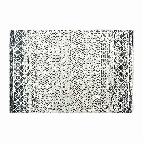Teppich Dkd Home Decor Weiß Grau Polyester Baumwolle (160 X 230 X 1 Cm) günstig online kaufen