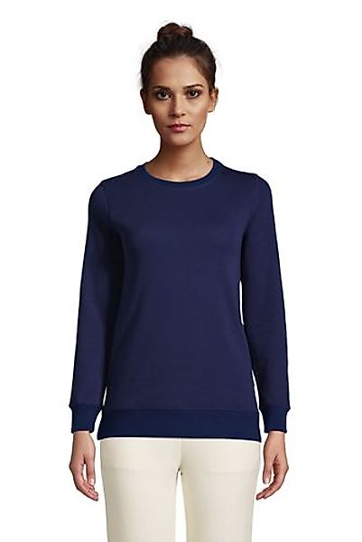 Sweatshirt mit Plüschfutter SERIOUS SWEATS, Damen, Größe: 48-50 Normal, Bla günstig online kaufen