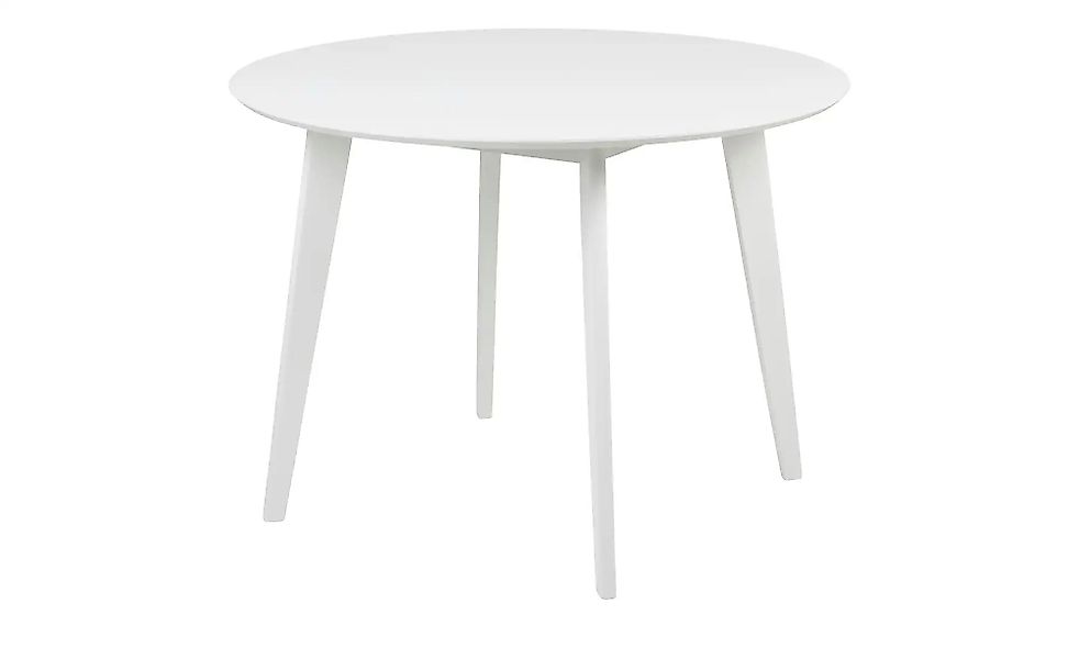 Runder Esstisch 105 cm Robin ¦ weiß ¦ Maße (cm): B: 105 H: 76  Ø: 105 Tisch günstig online kaufen
