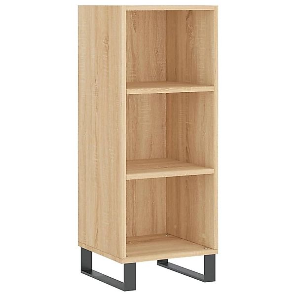 vidaXL Sideboard Sonoma-Eiche 34,5x32,5x90 cm Holzwerkstoff 828759 günstig online kaufen