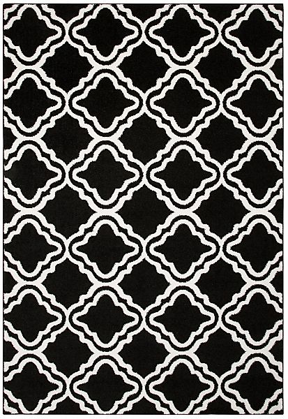 my home Teppich "Debora" rechteckig 13 mm Höhe Kurzflor Teppich, gemustert, günstig online kaufen