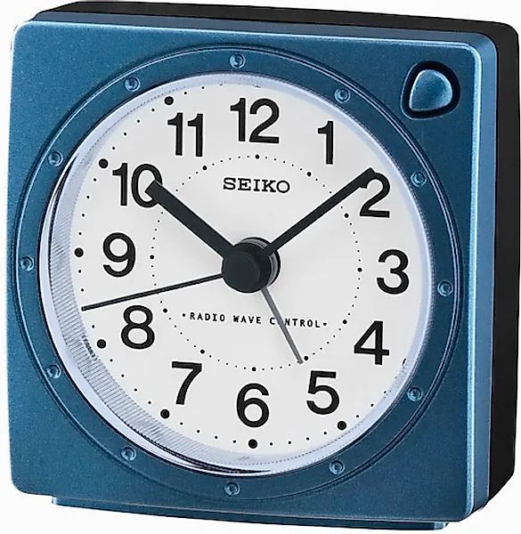 Seiko Funkwecker »QHR201L«, Quarzwecker, Wecker, Beleuchtung, Reisewecker,P günstig online kaufen