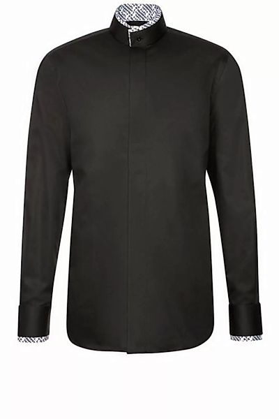 KARL LAGERFELD Langarmhemd mit Stehkragen (1-tlg) günstig online kaufen