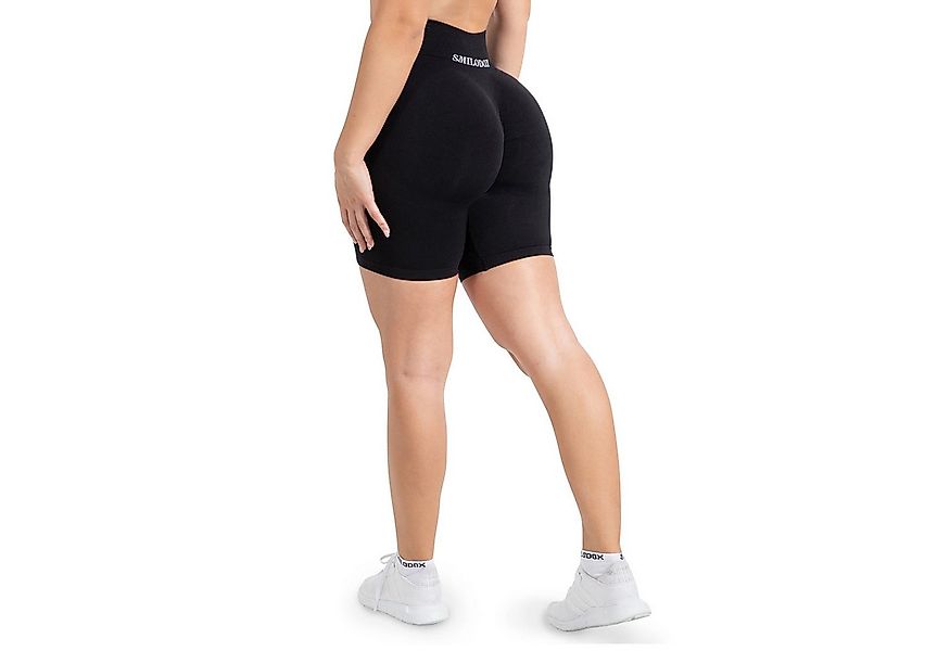 Smilodox Shorts Maria Solid, Radlerhose mit Scrunch Effekt für Sport, Allta günstig online kaufen