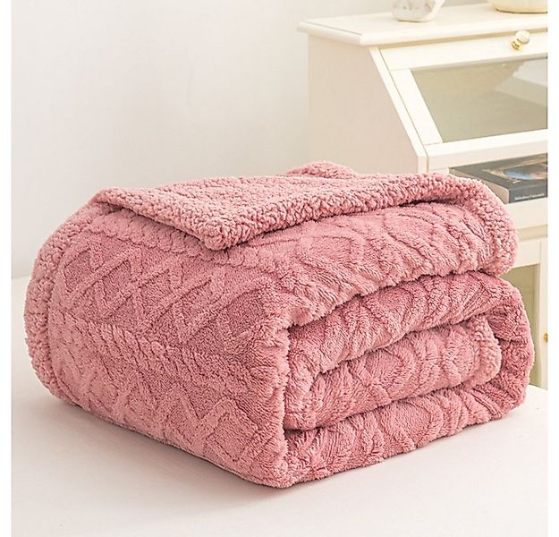 Wohndecke Kuscheldecke Flauschig Sofaüberwurf 150x200cm, Weich & warm Wohnd günstig online kaufen