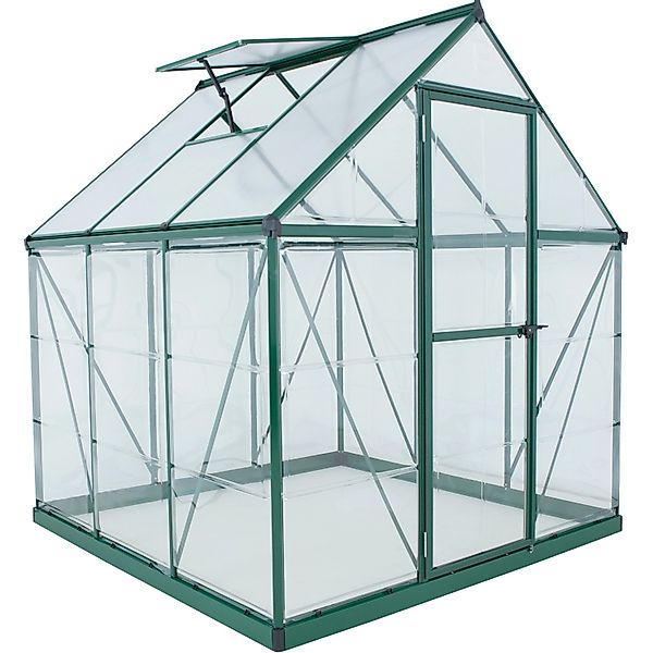 CANOPIA by PALRAM Gewächshaus Hybrid Grün 3,4 m² inkl. Fundamentrahmen günstig online kaufen